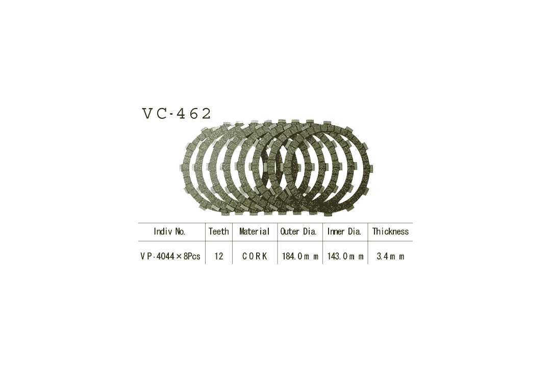 Vesrah Clutch Kit Kawasaki