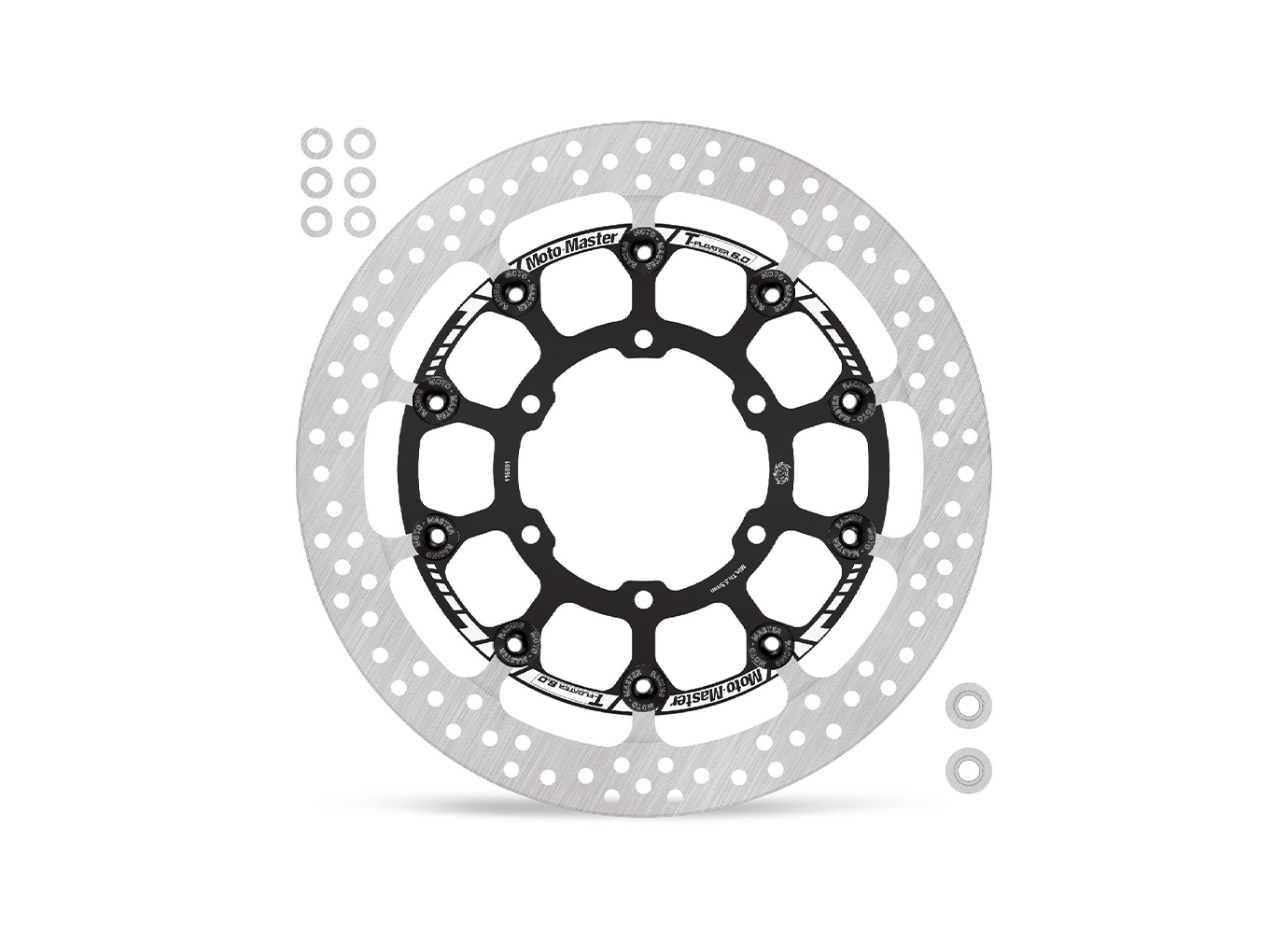 MOTO MASTER brake disc Oversize Kit, rotationally symmetrical fronte, T-Floater for Suzuki GSX-R 600/750/1000