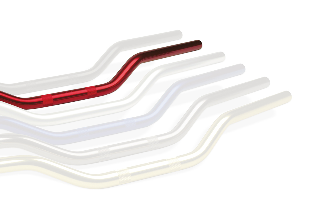 TRW Superbike Aluminium Handlebar MCL100R in Red