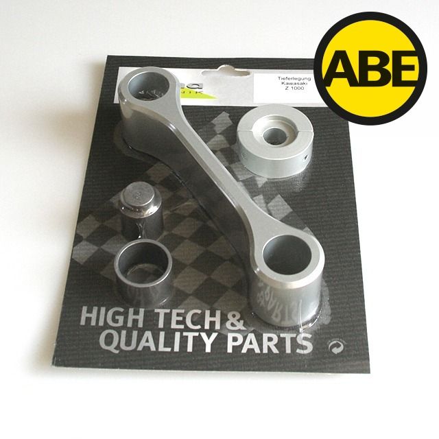 alpha Technik Lowering Kit 35mm for Kawasaki Z1000 R Edition; Type ZRT00H; Model Year 2017-