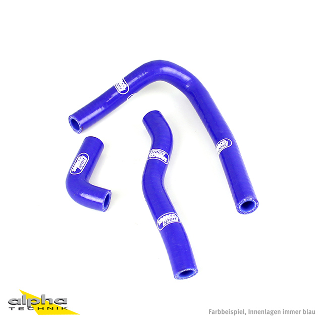 SAMCO SPORT Silicone Hose Kit blue for Suzuki RM65 Model Year 2000-2005