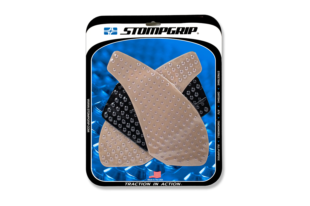 Stompgrip hybrid, Volcano, for Kawasaki ZX6R Ninja, 2007-2008