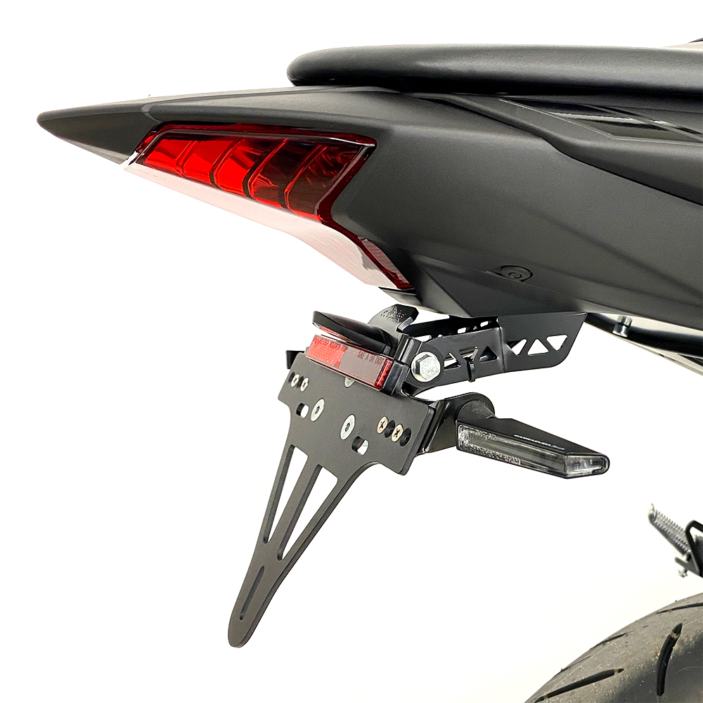 alpha Technik Number Plate Holder for Yamaha YZF-R3 / YZF-R3A / MT-03 / MTN320-A Model Year 2015-