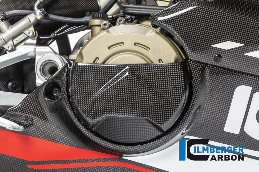 Ilmberger Carbon clutch cover gloss for Ducati Panigale V4 / V4S from 2018