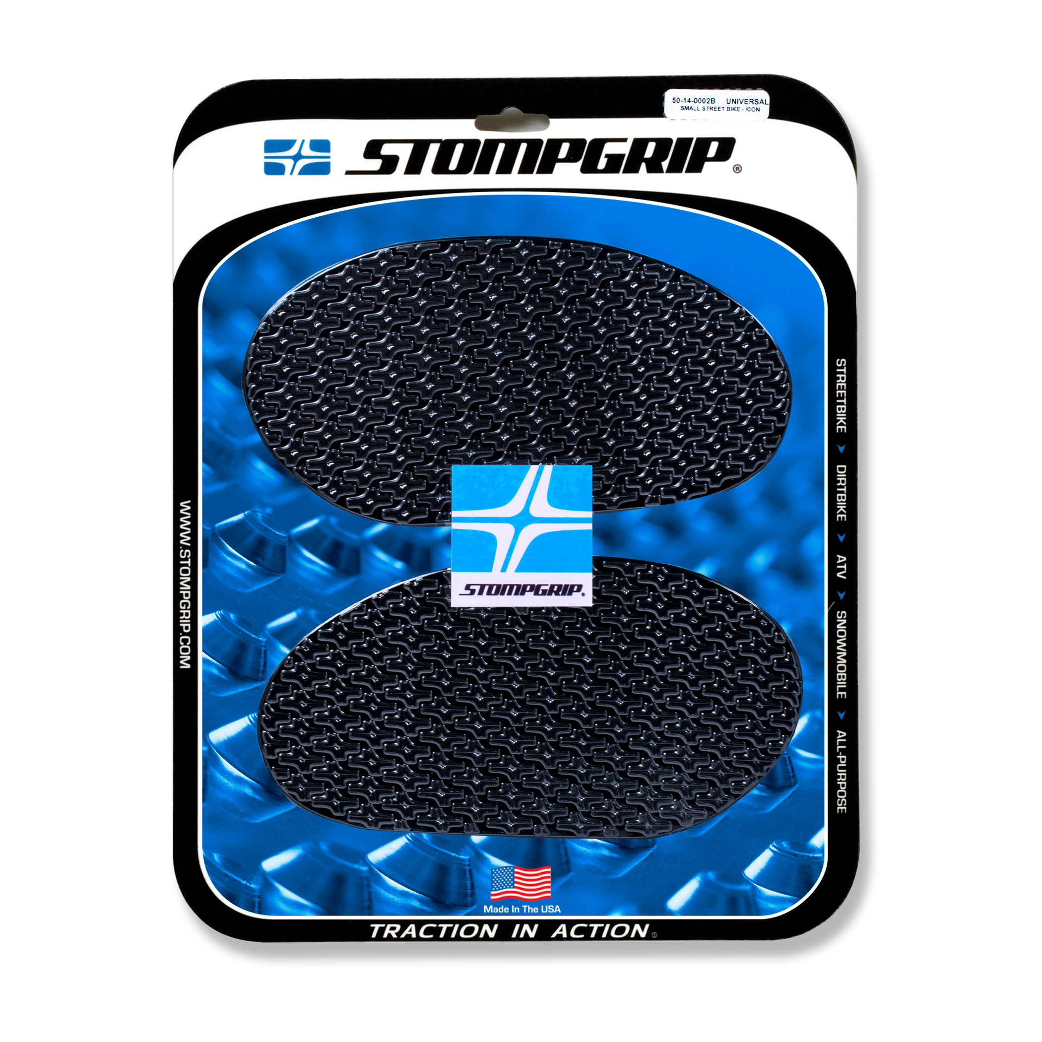 Stompgrip Universal small black, Icon, 2-piece