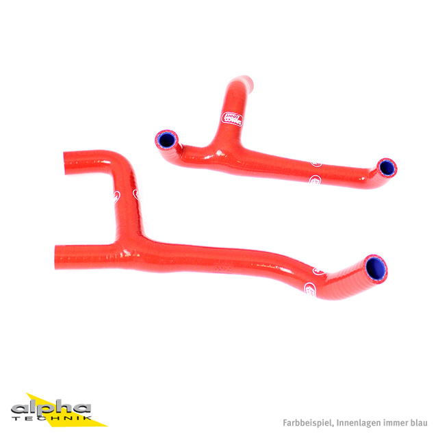 SAMCO SPORT Silicone Hose Kit thermostat Bypass Red for Husqvarna TC250 TE250 TI250 TC300 TE300 TI300 Model Year 2010-2013