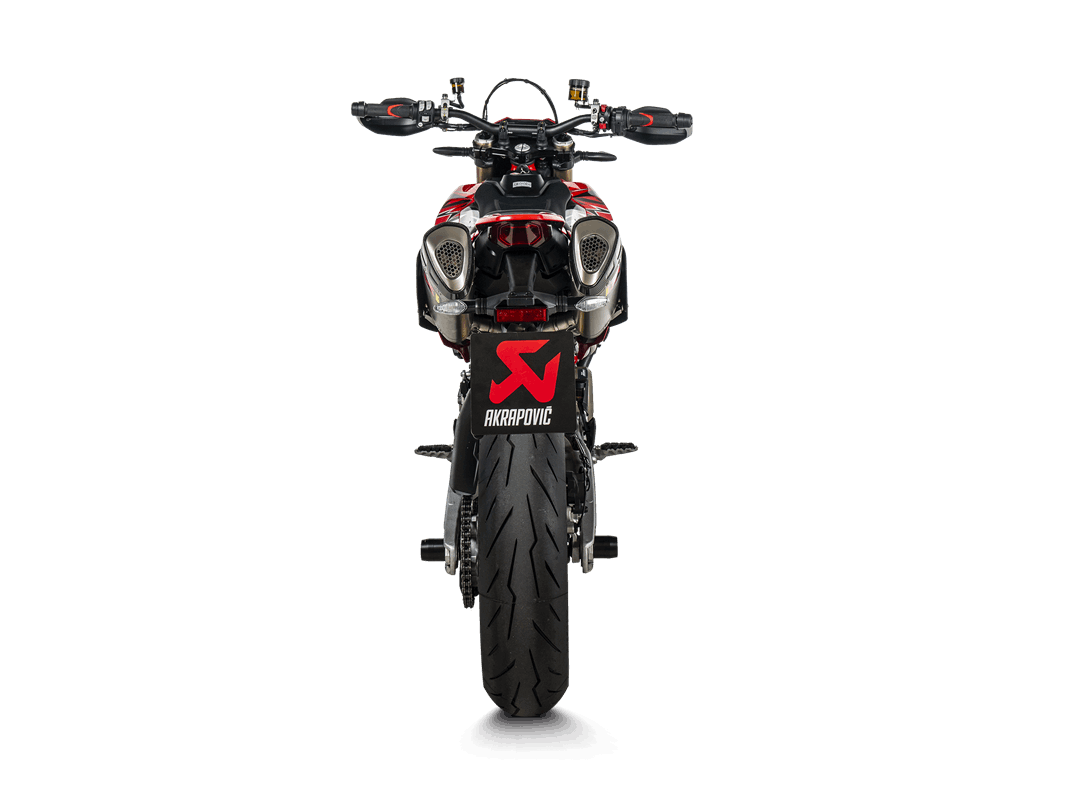 Akrapovic Slip-On Line (Titanium) Exhaust for Ducati Hypermotard 698 Mono / RVE, Model Year 2024-2025