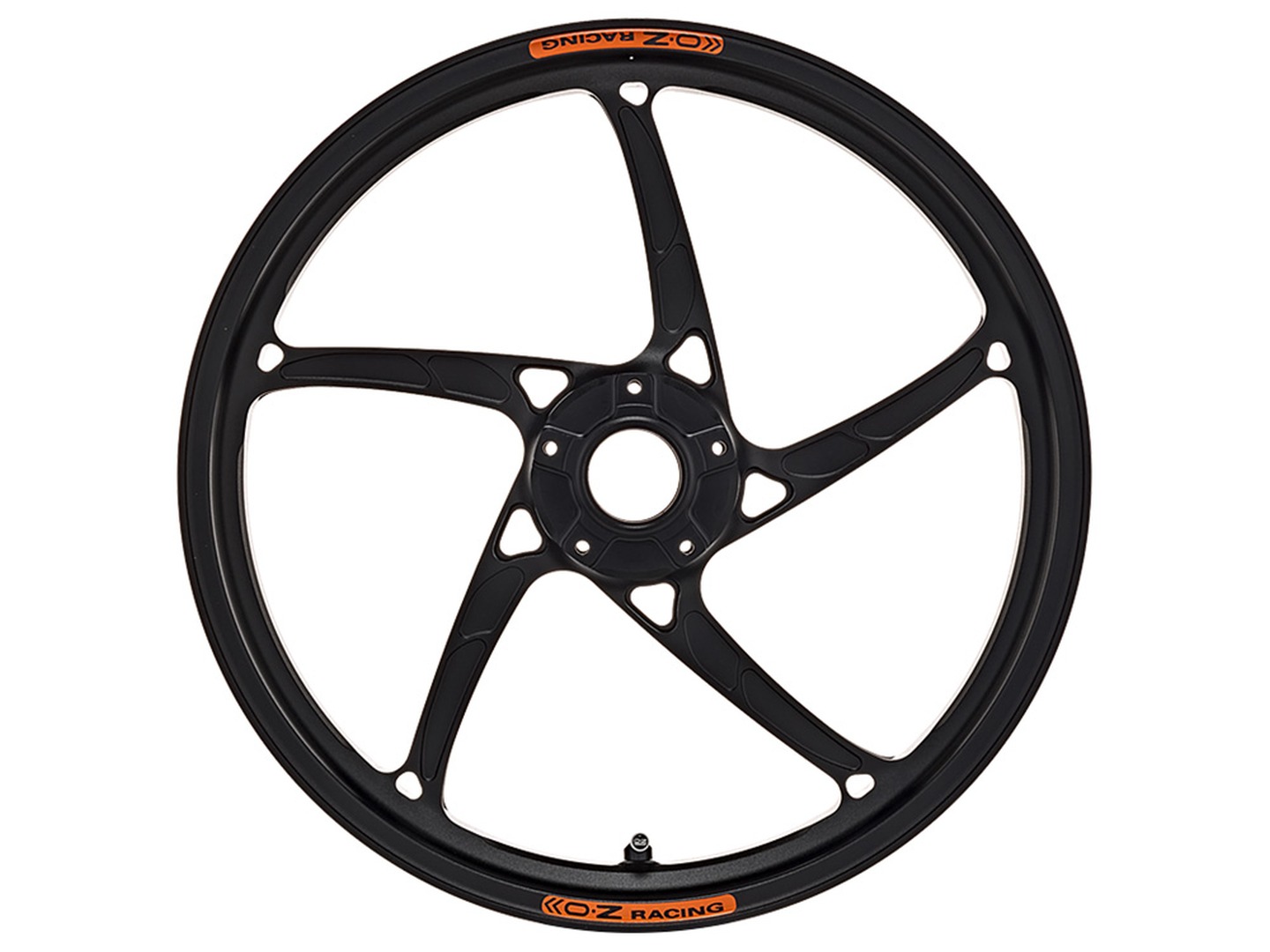 OZ Piega R Aluminium fronte in matt black for BMW S1000RR (HP4 Wheels Kit), 2013-2018 and HP4, 2013-2014