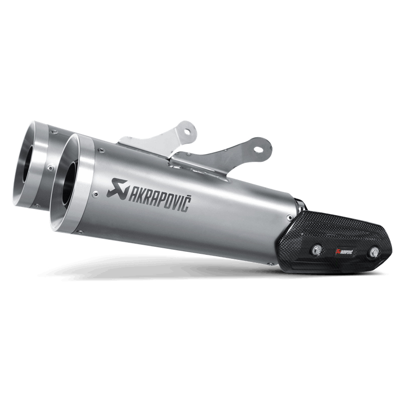 Akrapovic Slip-On Line (Titanium) silencer for Star Motorcycles VMAX year 2009-2016