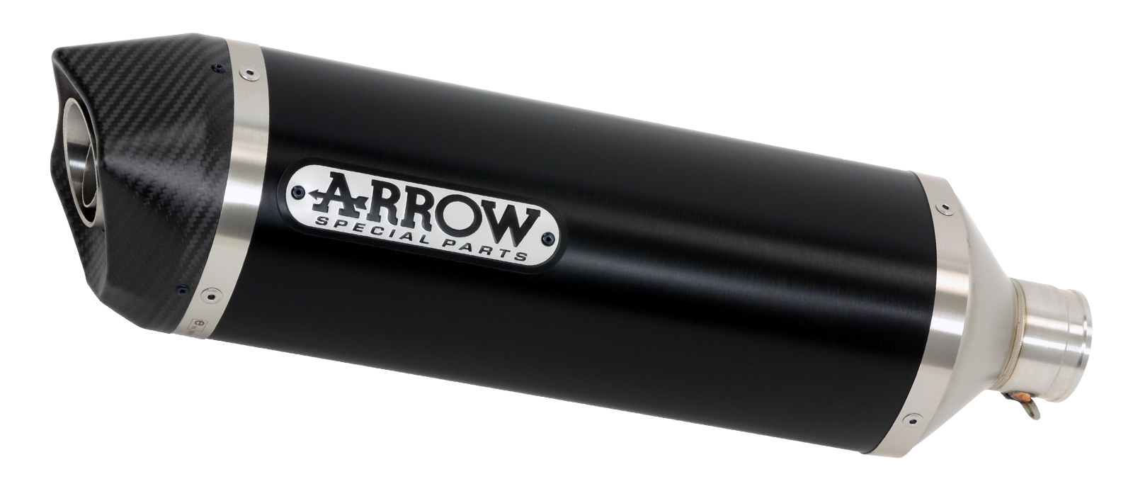ARROW RACE TECH exhaust for Honda CB300R 2018- in aluminium, black