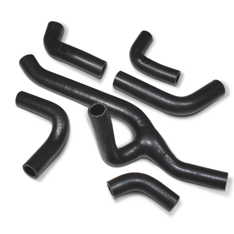 SAMCO SPORT Silicone Hose Kit Classic Matt Black for Ducati 851 888 Model Year 1992-1995
