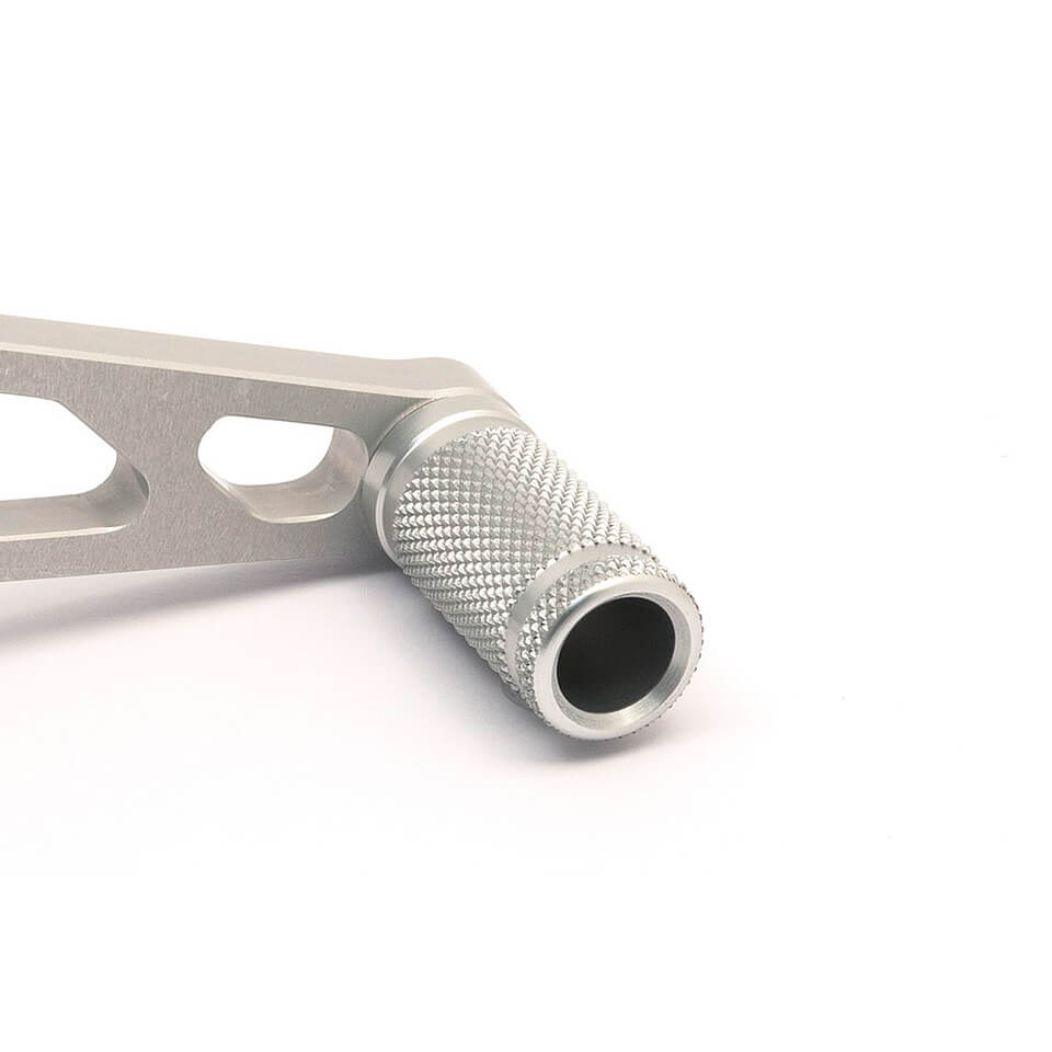 LSL brake knob, silver anodised