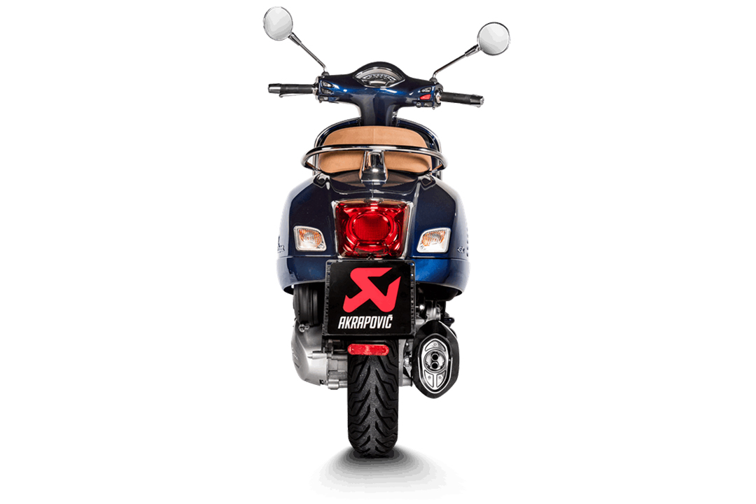 Akrapovic Slip-On Line (SS) Exhaust for Vespa GTS 300 / Sei Giorni / TECH 2021-