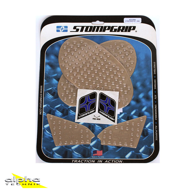 Stompgrip clear, Volcano, for BMW F700GS, F800GS (Adventure), 2013-2018