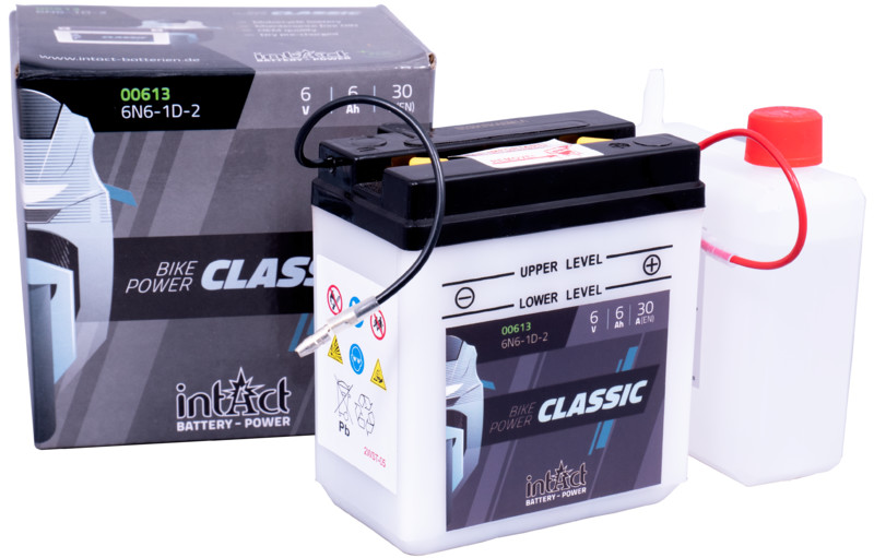 Intact Battery 6N6-1D-2