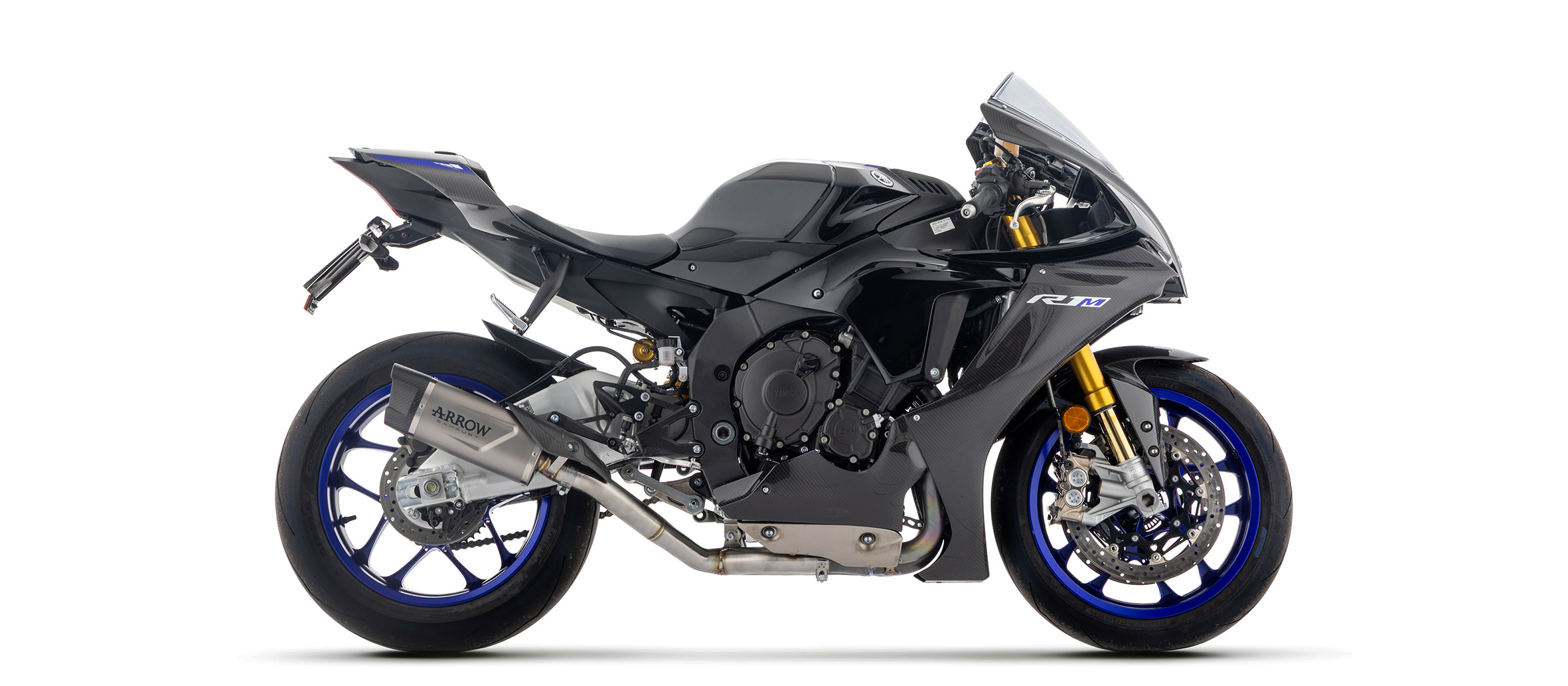ARROW COMPETITION Full System with Indy Race Evo Silencer for Yamaha YZF-R1 Model Year 2025-