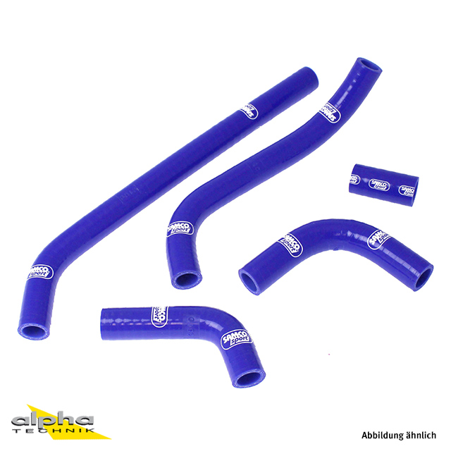 SAMCO SPORT Silicone Hose Kit blue for Yamaha TZ250 Model Year 1990