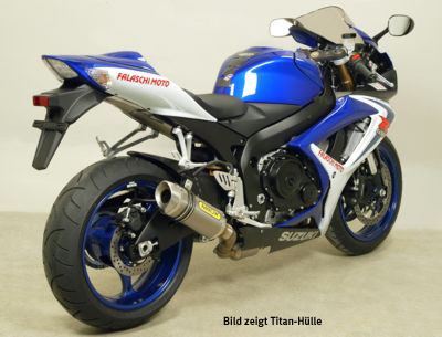 ARROW THUNDER Exhaust for Suzuki GSX-R 600 / 750 Model Year 2006-2007, Aluminium