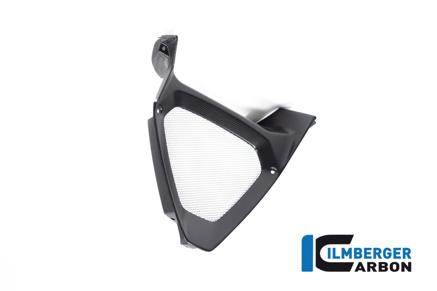 Ilmberger Carbon Belly Pan Central Section / oil radiator Inlet, Matt, Ducati Diavel 1260, 2019-