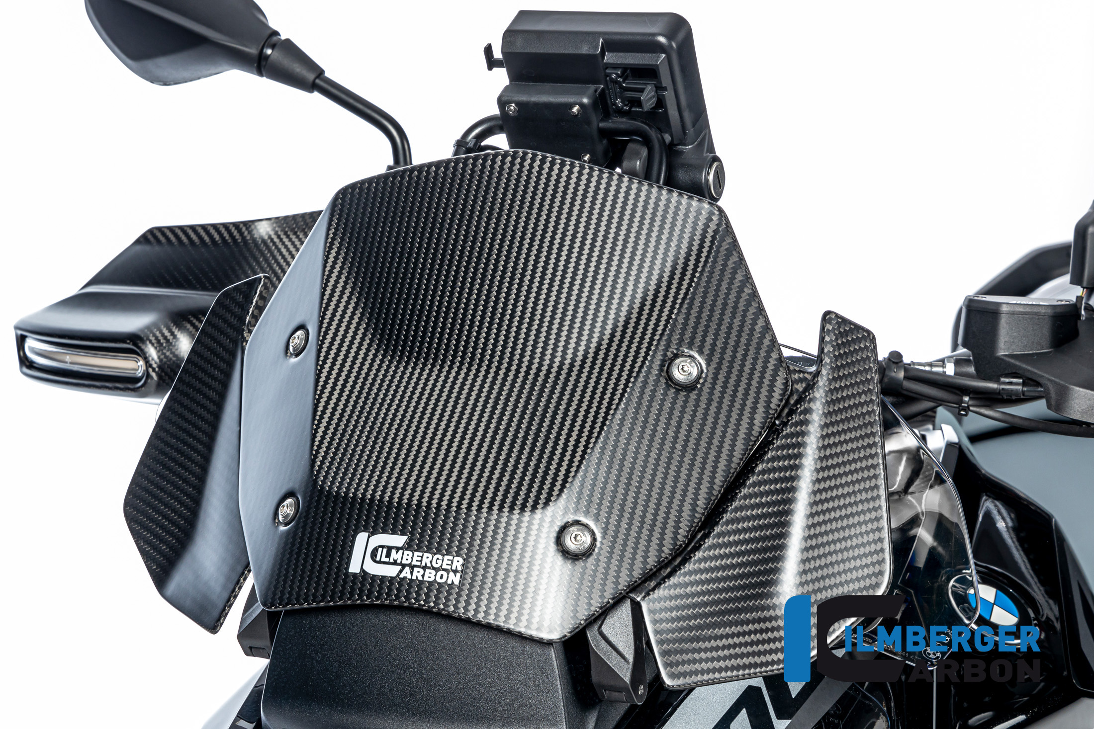 Ilmberger Carbon Wind Deflector left side L/S, matte, BMW R1300GS 2023-