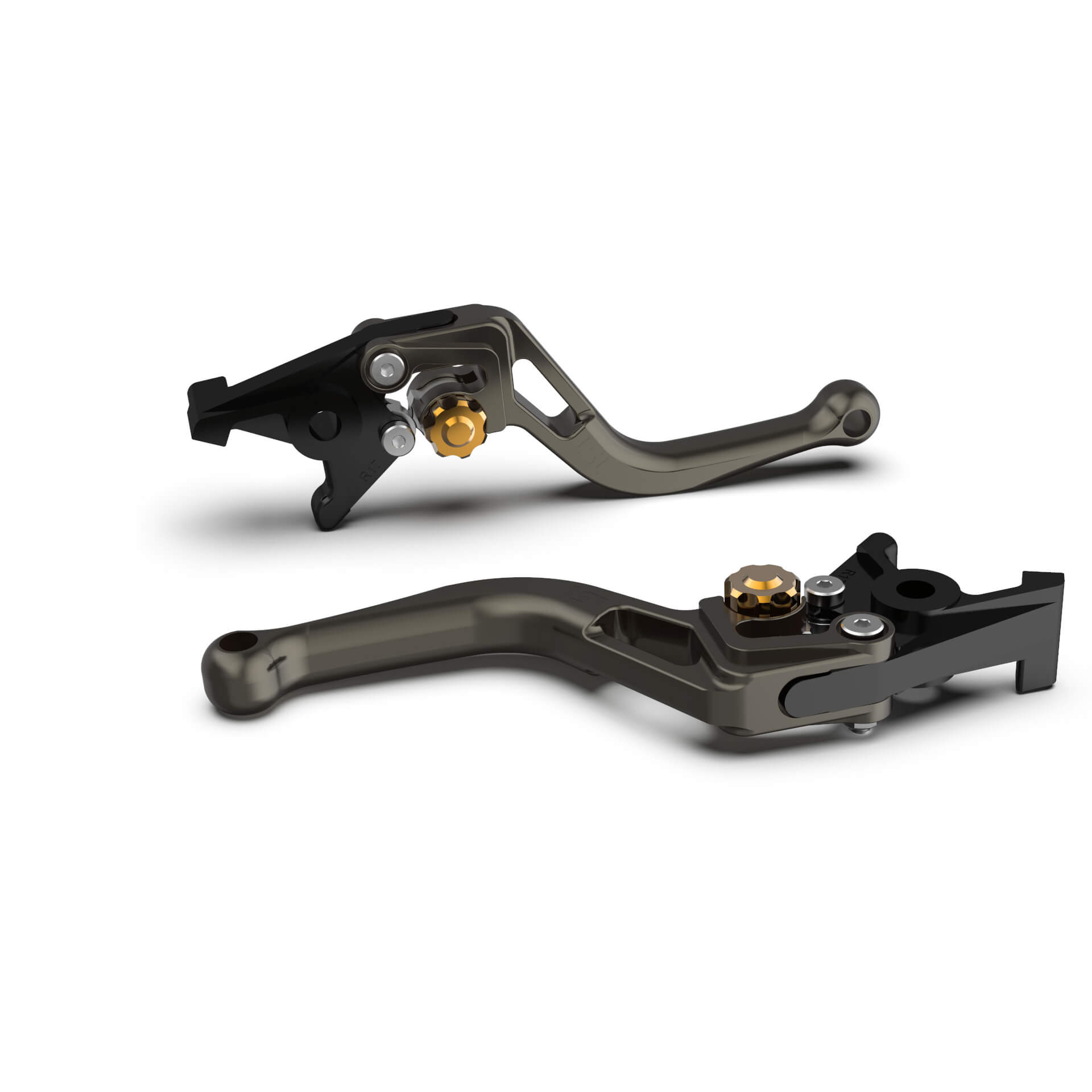LSL Brake Lever BOW R67R, short, anthracite/gold