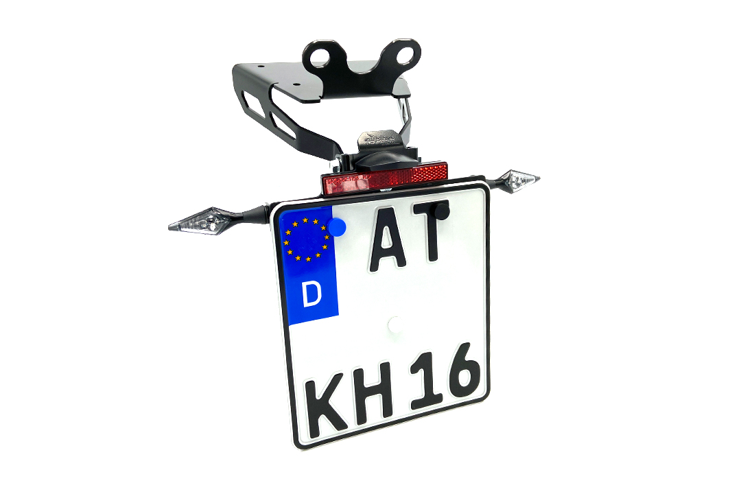 alpha Technik number plate holder for Honda NT1100, Type SC84, model year 2022-