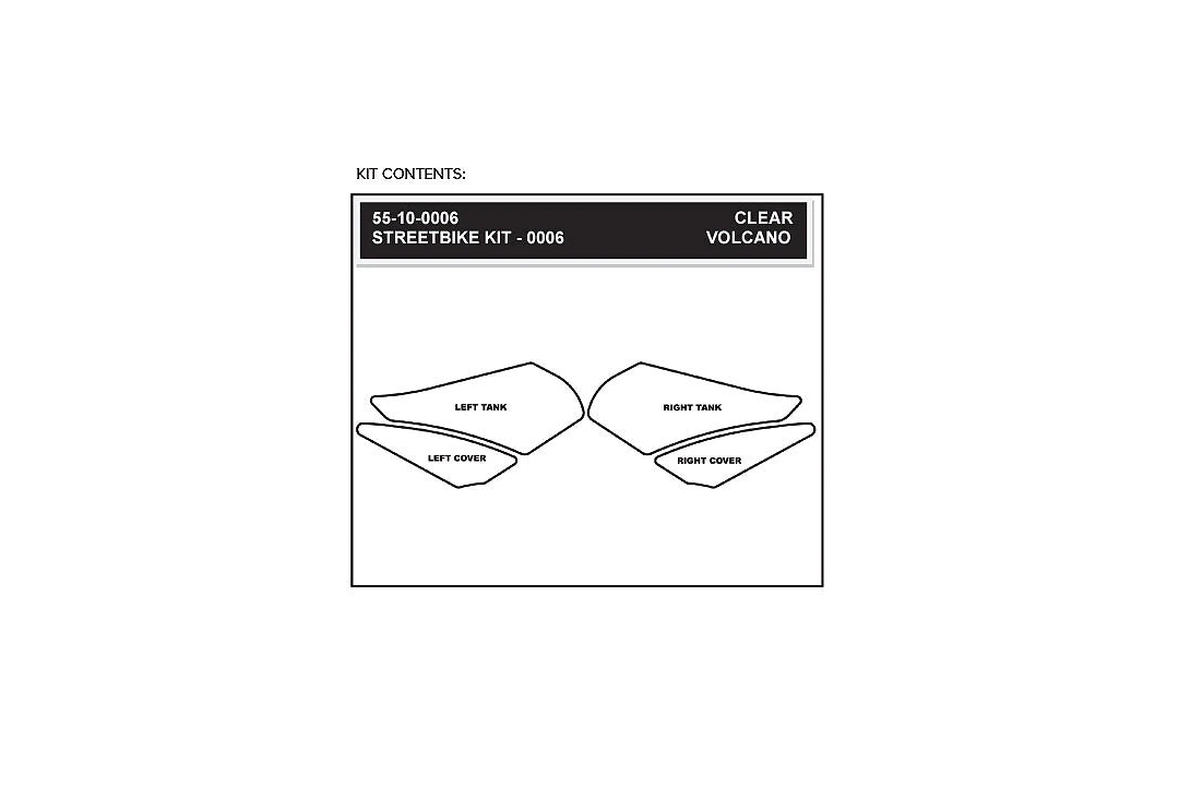 Stompgrip clear, Icon, for Yamaha YZF-R1, 2007-08