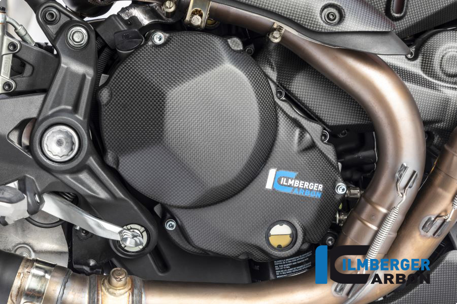 Ilmberger Carbon Engine Cover right side R/S, Matt Ducati Monster 1200, 1200S 2017-