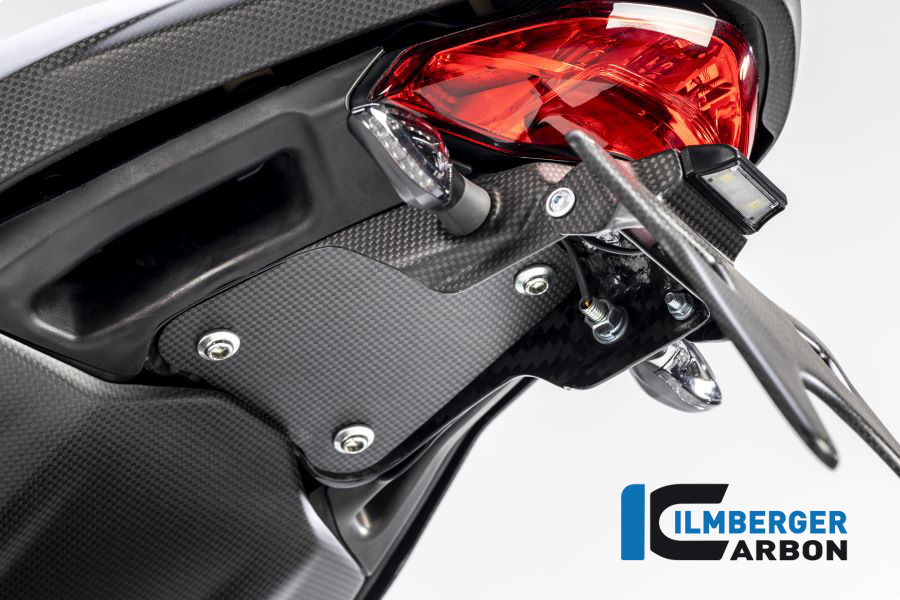 Ilmberger Carbon Number Plate Holder, Matt Carbon