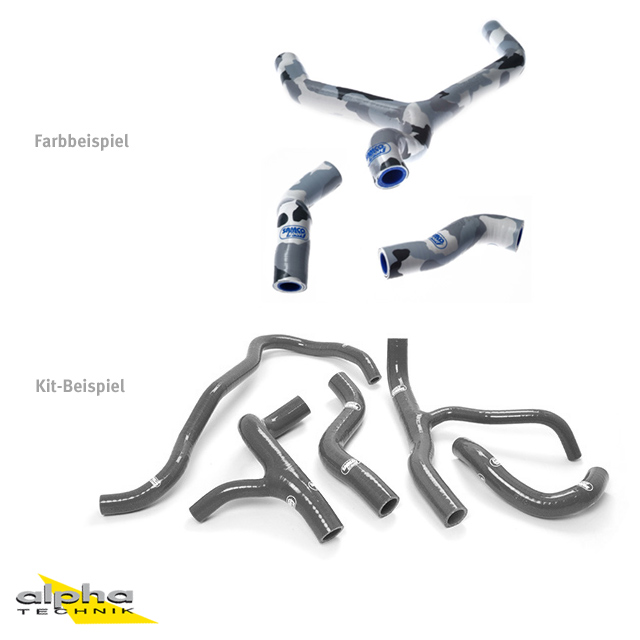 SAMCO SPORT Silicone Hose Kit urban camouflage for Honda CB1000R Model Year 2008-2016