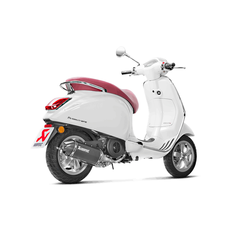 Akrapovic Racing Line (SS) exhaust system for Vespa Primavera 125ie 3V model year 2017-2020