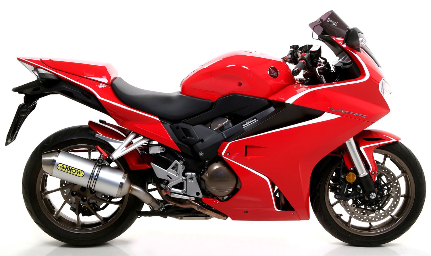 ARROW RACE TECH Exhaust for Honda VFR800F 2017- Aluminium with Stainless Steel End Cap