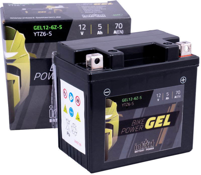 Intact GEL Battery YTZ6-S