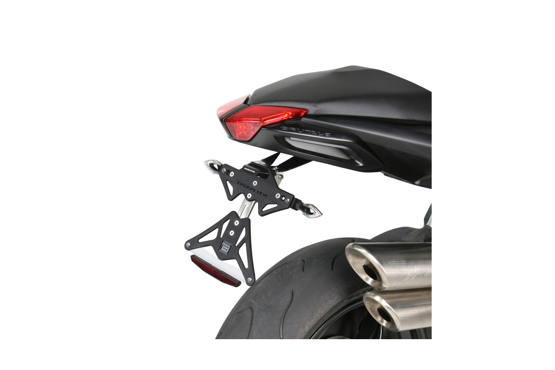 Barracuda Number Plate Holder for MV Agusta Brutale from 2011