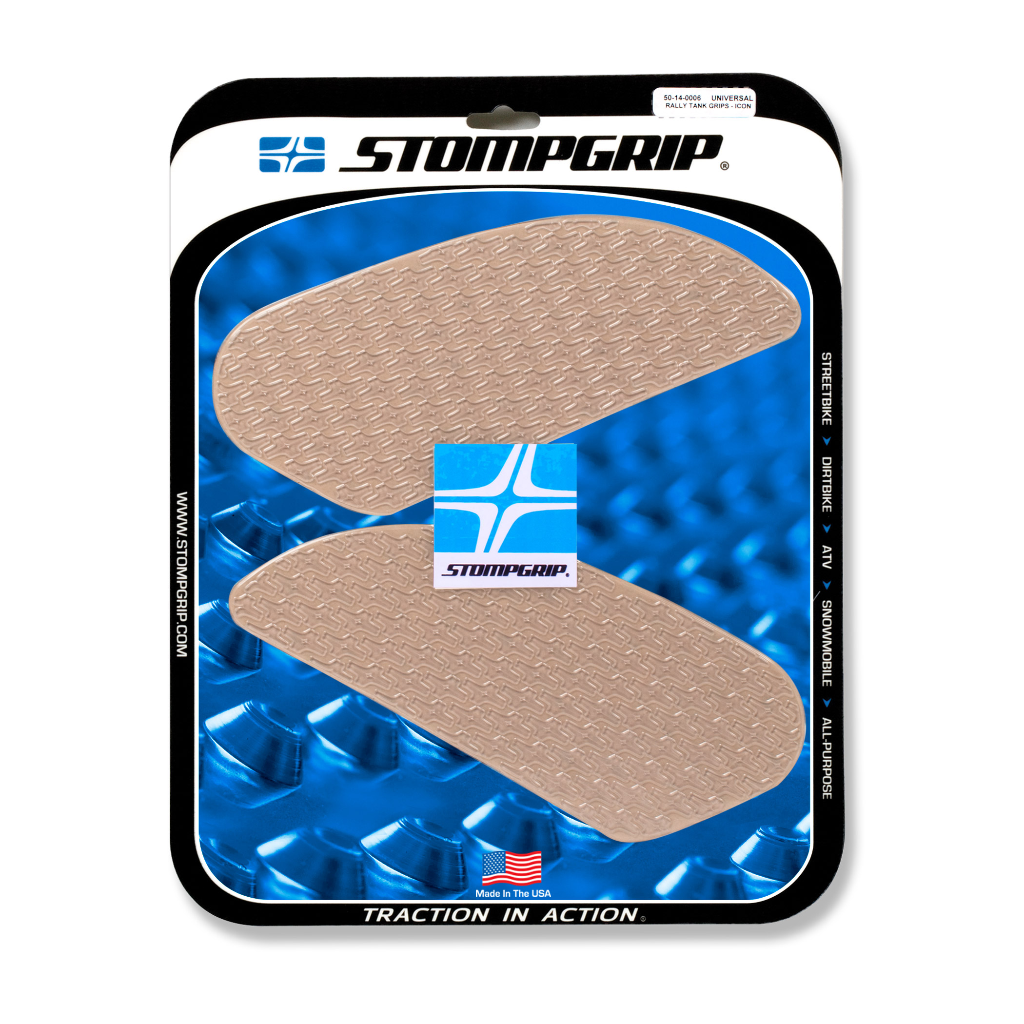 Stompgrip Traction Pads Rally Pad Clear