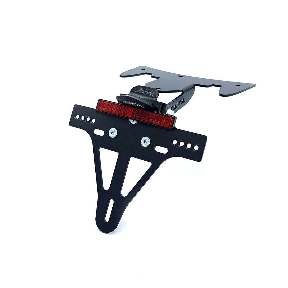 alpha Technik License Plate Holder for Kawasaki ZZR1400; TYPE ZXT40H; Model Year 2016-