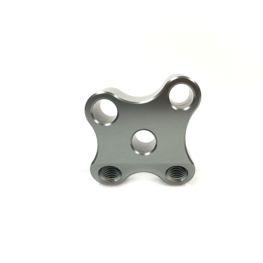 >TRACK< footrest system, titanium-coloured, KTM RC390 2014- ABE