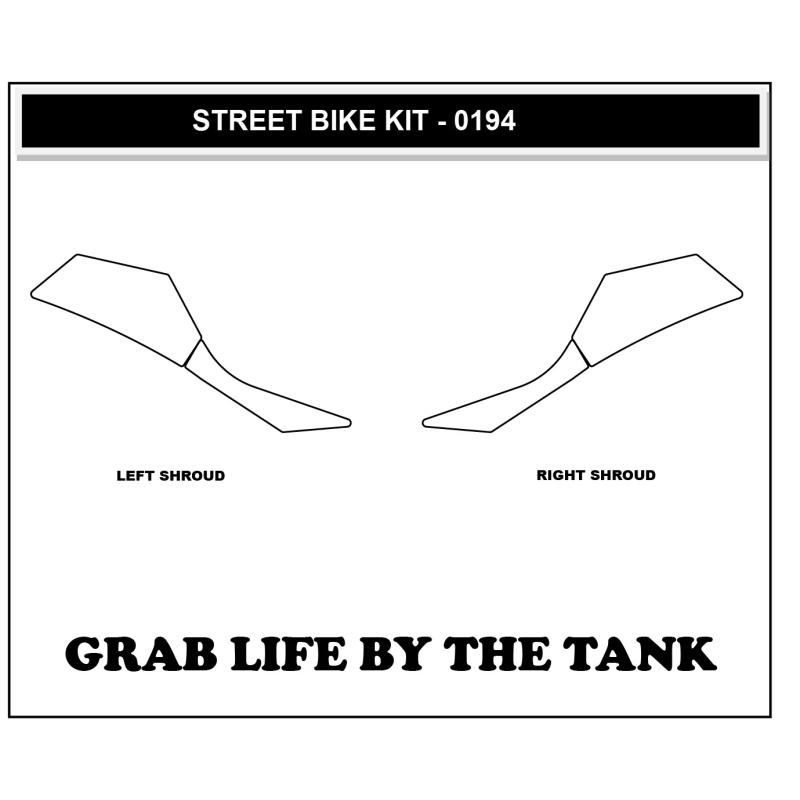 Stompgrip fuel tank Pad clear, Icon, Streetbike fuel tank Kit, for KTM, 690 Enduro R 2019-2024, SMC R 2019-2024