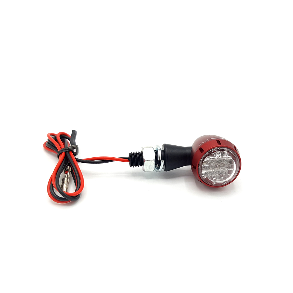 Barracuda flasher light, turn signal S-LED B-LUX red