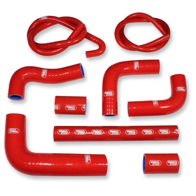 SAMCO SPORT Silicone Hose Kit Red for Ducati Monster S4RS Model Year 2006-2009