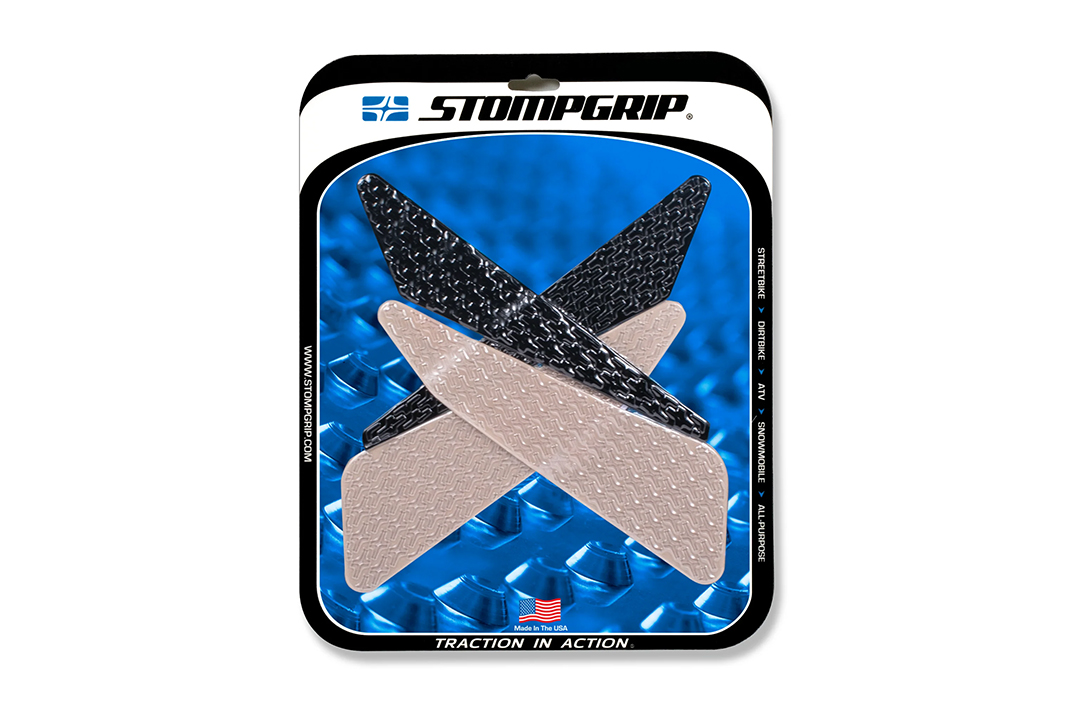Stompgrip fuel tank pad hybrid, Icon, for Yamaha MT07 (Moto Cage), 2015-2017