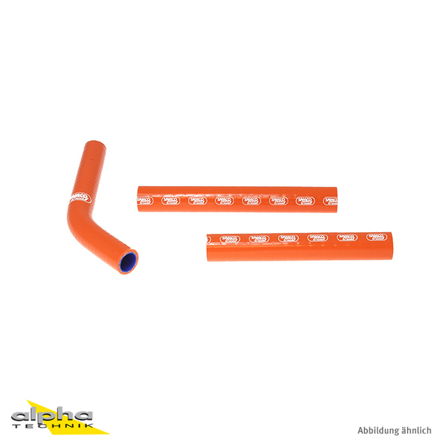 SAMCO SPORT Silicone Hose Kit Orange for KTM 125 SX 150 SX 150 XC Husqvarna TC125