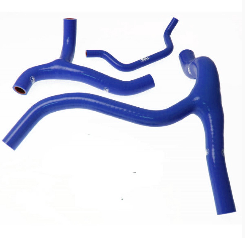SAMCO SPORT Silicone Hose Kit only with Boyesen water pump blue for Kawasaki KX450F model year 2012-2015