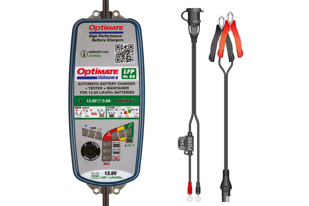 battery charger OPTIMATE Lithium 4s 6 Ampere