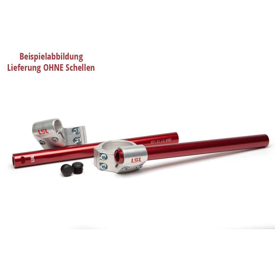 LSL Sport-Match Handlebar Tube Set, Red