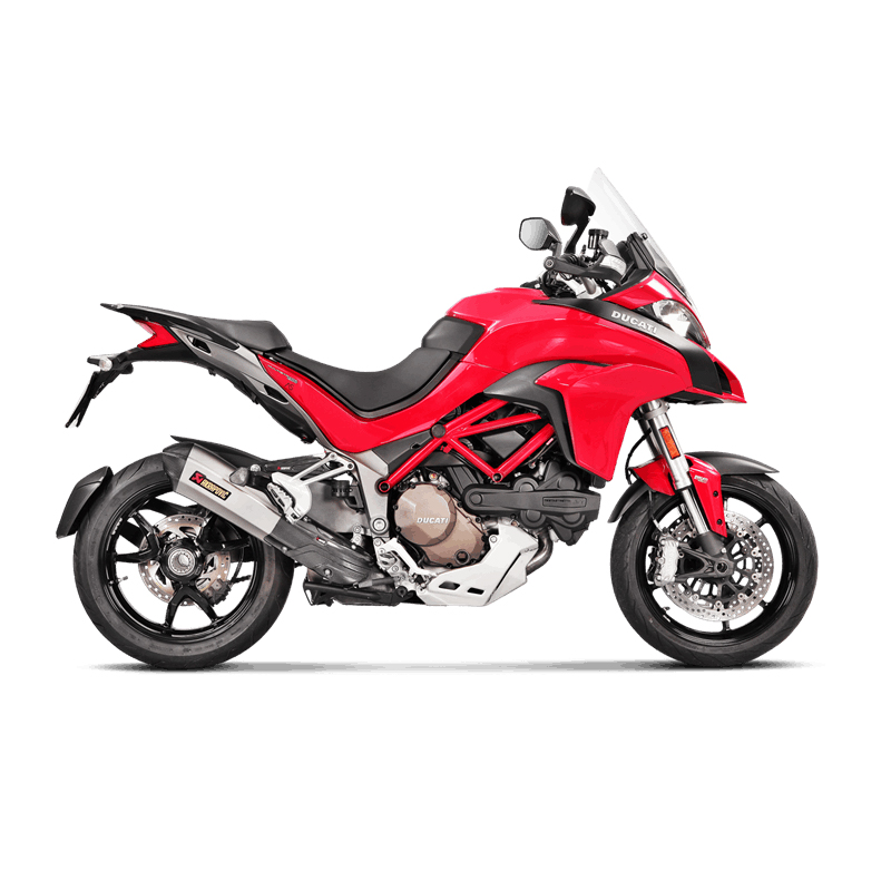 Akrapovic Slip-On Line (Titanium) silencer for Ducati Multistrada 1200 year 2015-2017