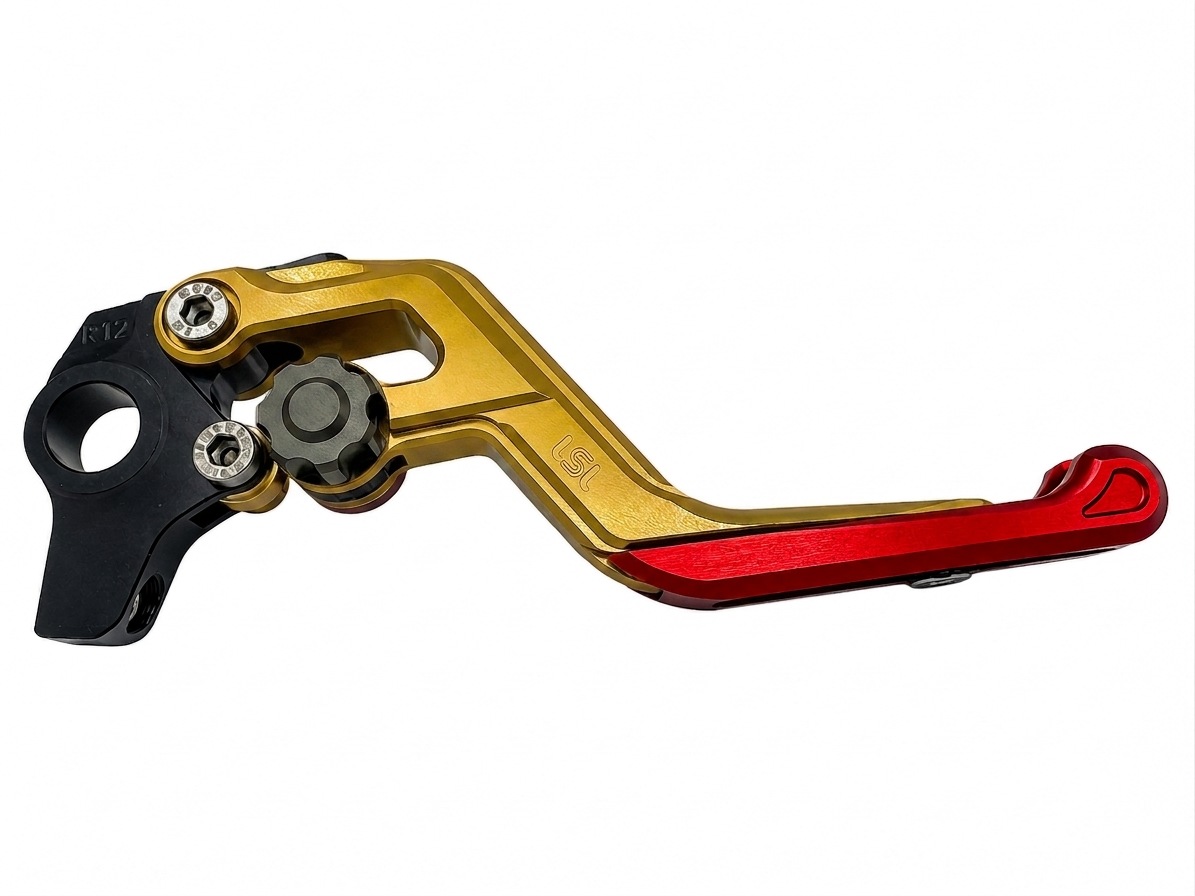 LSL ERGONIA Brake Lever R35R Gold/Anthracite/Red