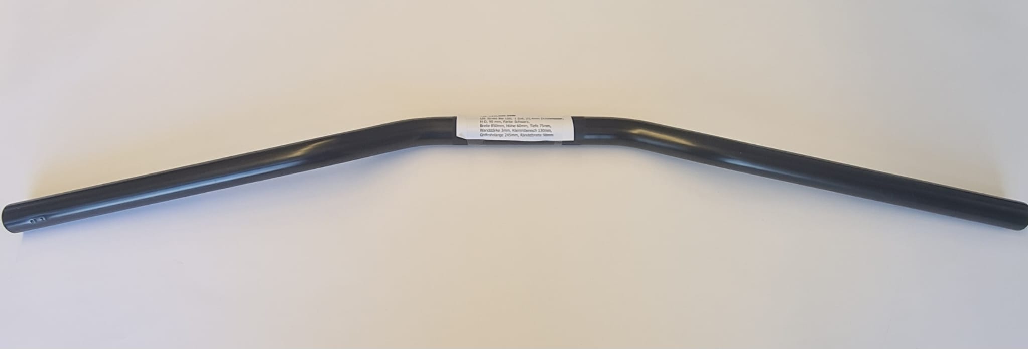 LSL Street Bar L00, 1 Inch, H-D, black