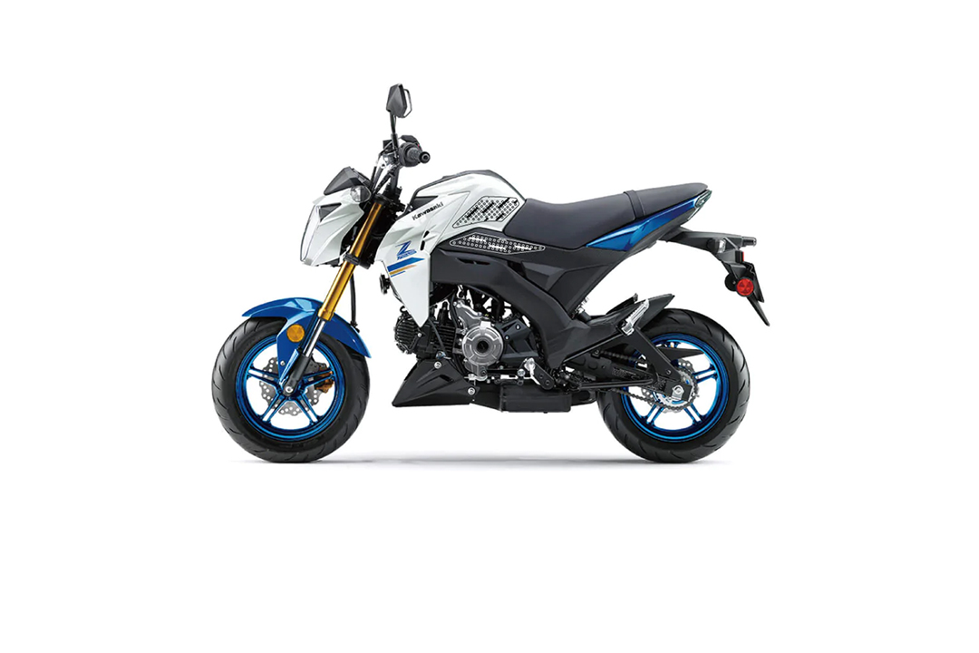 Stompgrip hybrid, Volcano, for Kawasaki Z125, 2018-20