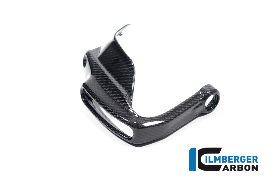Ilmberger Carbon Hand Protector large with flasher light, turn signal mount left side L/S, gloss, BMW R1300GS 2023-